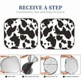 thumbnail image 6 of Cauagu Cow Skin 2 Cauagu {designName} Print Foldable Car Windshield Sun Shade | Front Windshield Shade for Sun | Fits Small Sedans, Mini SUVs, Hatchbacks-Large, 6 of 6