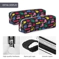 thumbnail image 4 of Honeii Colorful Excavator Pattern Pencil Case, Pencil Pouch, Pencil Case Small, Pencil Pouch Aesthetic, PVC Pencil Pouch, Pencil Bag, Makeup Pouch, 4 of 7