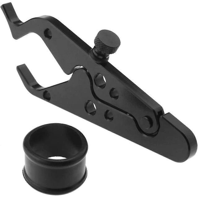 Motorcycle Cruise Control Throttle Control Lock Cruise Rubber Bushing Kit Universal Aluminum Handle