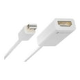 thumbnail image 3 of Unirise MDPHDMI-06I-ADPT 6.5 in. White Connector on First End: Mini DisplayPort Male Digital Audio/Video
Connector on Second End: HDMI Female Digital Audio/Video HDMI to DP Cable Male to Female, 3 of 3