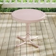 thumbnail image 2 of Crosley Furniture Table d'Appoint Rétro en Métal pour Patio, Rose Pastel, 2 of 6