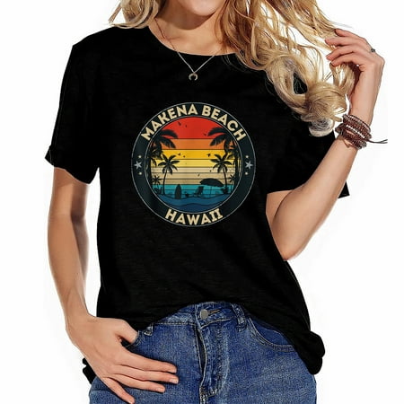 Makena Beach Souvenir - Hawaii Reminder T-Shirt