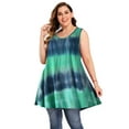 thumbnail image 6 of LARACE Plus Size Tank Tops for Women Sleevelss Tunic Casual Summer Clothes Swing Shirts, 6 of 8