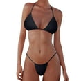 thumbnail image 1 of MKLEKYY Traje De Baño Mujer Natacion Women Bandeau Bandage Bikini Set Push Up Brazilian Swimwear Beachwear Swimsuit, 1 of 4