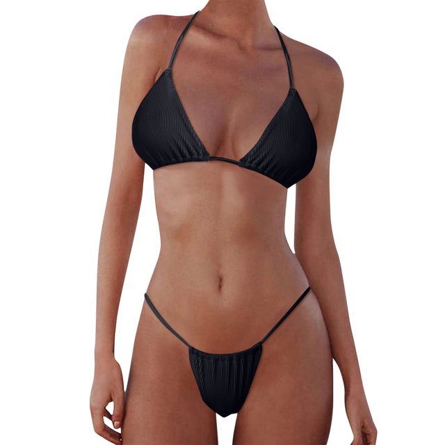 MKLEKYY Traje De Baño Mujer Natacion Women Bandeau Bandage Bikini Set Push Up Brazilian Swimwear Beachwear Swimsuit
