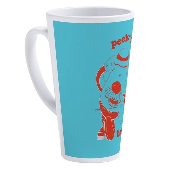 CafePress - Mr. Potato Head Peek A Boo - 17 Oz White Ceramic Latte Mug