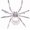 B silver, variant on Spider Brooch Pins for Women Halloween Big Pearl Crystal Silver Black Spider Pin Goth Animal Insect Brooches for Halloween Party Decoration Accessories Gift
