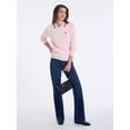 thumbnail image 4 of U.S. Polo Assn. Women's Classic Cable Crew Neck Sweater, Sizes XS-XL, 4 of 4