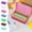 🔥 Random_New, variant on TTJ Large Capacity Clear Plastic Pencil Storage Box, Snap Tight Lid Stackable Stationery Organizer, Transparent Durable Container for Desk Office Supplies Small Item Storage