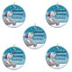 thumbnail image 1 of Adornos para árboles de Navidad Decoraciones para habitaciones Colgante de material de madera de 8 cm Wmkox8yii gf5857, 1 of 1