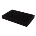 thumbnail image 4 of Caja de Bandeja de exhibición de tenedor organizador de terciopelo Negro Sunnimix Bandeja de terciopelo para joyería, 4 of 7