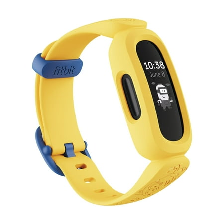 Fitbit Ace 3 Activity Tracker for Kids Minions Yellow