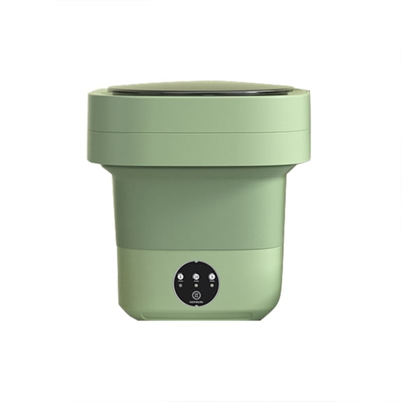 Qholemyo 6L Folding Portable Mini Washing Machine - Dehydratable Small Washer, Purification Function For Underwear