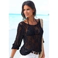 thumbnail image 2 of LASCANA Women's Open Knit Sweater, 2 of 5