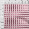 thumbnail image 2 of oneOone Silk Tabby Magenta Fabric Asian Block Print Fabric For Sewing Printed Craft Fabric By The Yard 42 Inch Wide, 2 of 4