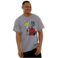 thumbnail image 4 of Christmas Member of Naughty List Men's Graphic T Shirt Tees Brisco Brands L, 4 of 5