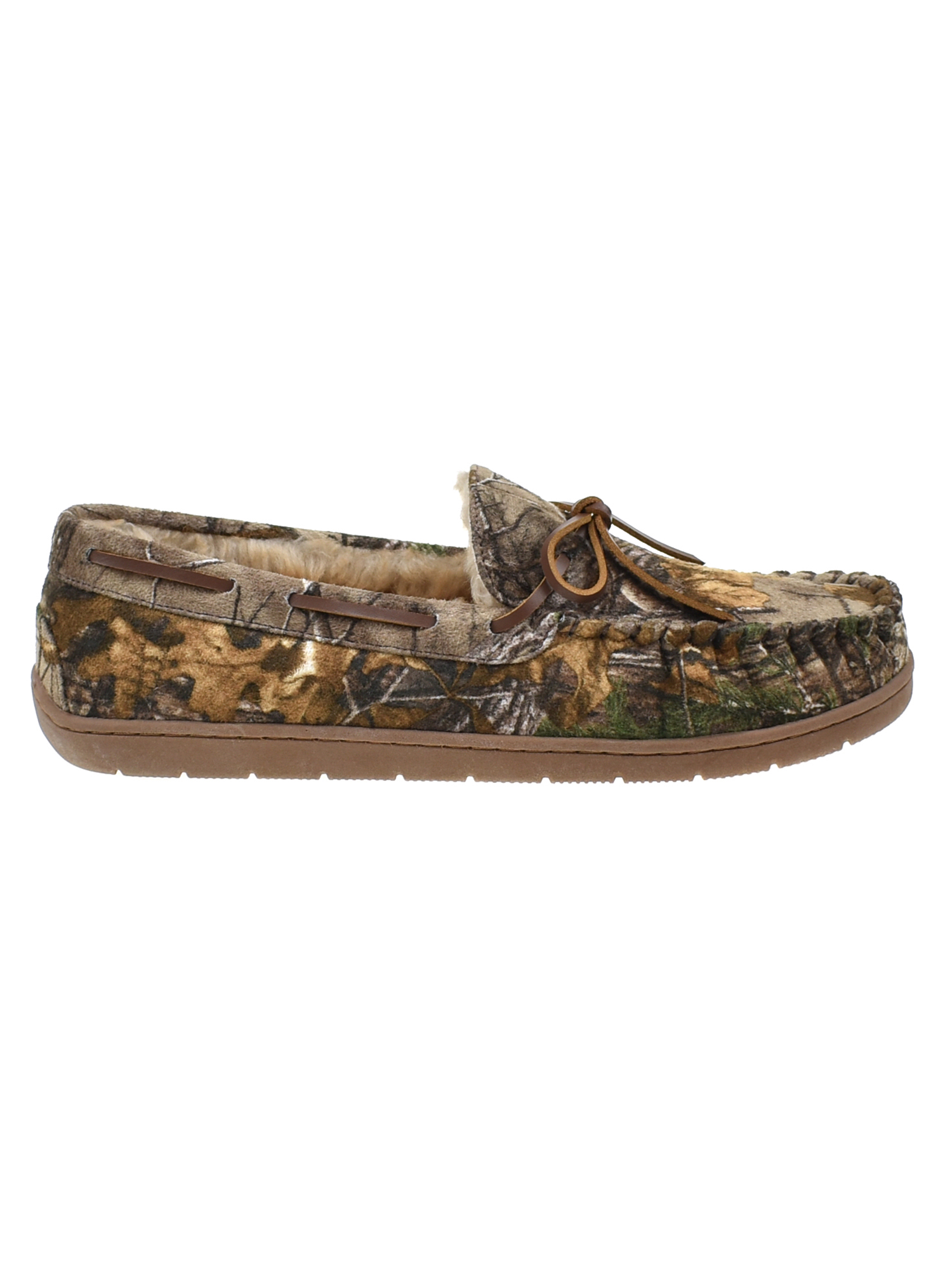 George Men's Trapper Moccasin Slippers, Camo photo 3