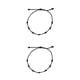 thumbnail image 4 of Qarigey Pulseras de hilo con 7 nudos de la suerte Cuerda de longitud tejida Accesorios populares para mujer Cadena de mano para unisex Type3 NO3, 4 of 6