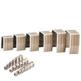 thumbnail image 4 of 18pcs Alloy Steel Leather Craft Tools End Leather Punch DIY Embossing Punching Cutting Grinding Tool Kit For Craft Professionals Amateurs, 4 of 8