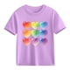 thumbnail image 1 of Blusas y camisas de manga corta con cuello redondo para niños y niñas, camisetas gráficas de manga corta, blusas con estampados bonitos para la temporada escolar., 1 of 9