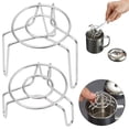 thumbnail image 5 of Round Steamer Rack and Cooling Rack,Stainless Steel Pot Trivet,Cooking Rack,Metal Steamer Rack,Air Fryer Cooking Steamer Rack for Baking Canning Cooking Steaming,Kitchen Cooking Accessories(6.6x6cm), 5 of 6