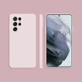 thumbnail image 2 of PANDACO Soft Shell Matte Pink Case for Samsung Galaxy S22 Ultra, 2 of 3