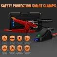 thumbnail image 3 of S ZEVZO Jump Starter 1000A Peak Portable Jump Starter for Car (Up to 7.0L Gas/5.5L Diesel Engine) 12V Auto Battery Booster Pack with Smart Clamp Cables, USB Charge, LED Flashlight Jump Box, 3 of 7