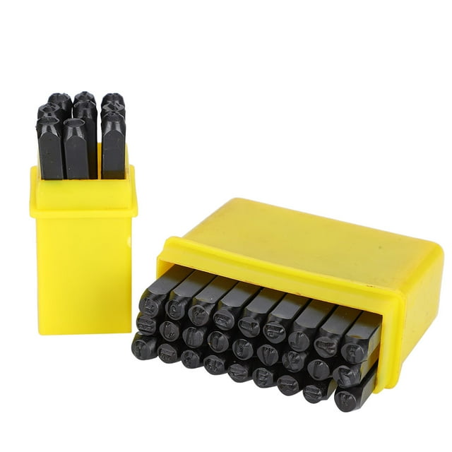 Stamping Punch Tool,36Pcs Stamping Punch Tool Number Stamping Punch Tool Stamping Punch Tool Kit True Excellence