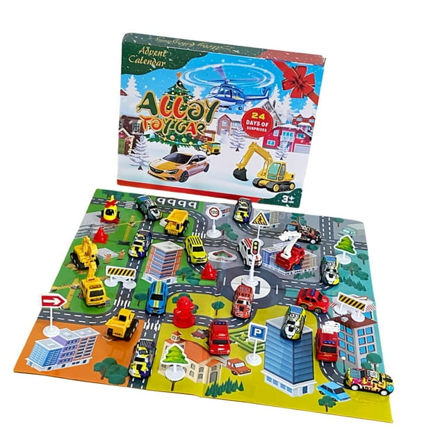 Coche de juguete de aleación, regalo de cumpleaños, coleccionable, vehículos de construcción, juguete, diseño aleatorio Estilo B