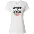 thumbnail image 3 of Inktastic Mother of the Bride with Flower Illustration Women's T-Shirt, 3 of 5