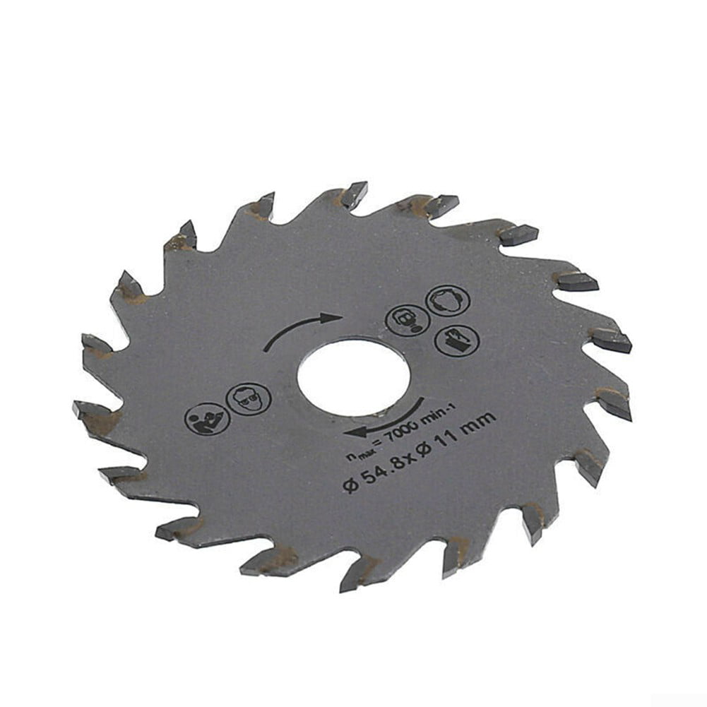 3 X HSS Mini Circular Saw Blade Set For Steel Wood-Granite Cutting 54.8x11.1mm 