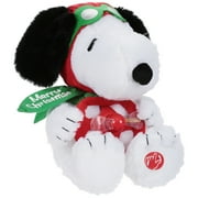 Holiday Time Singing Animated Flying Ace Snoopy Plush