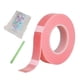 thumbnail image 2 of Cinta de montaje nano de doble cara con pajitas, juguete para soplar con pinzas para actividades sensoriales. 1mmx3cmx3m rosa, 2 of 9