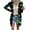 Green, variant on Women's Cardigan Halloween Pumpkin Bat Graphic Lightweight Cardigan For Women Long Sleeve Open Front Knitted Coats Green XL