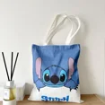 thumbnail image 5 of Disney-bolso de hombro de lona para mujer, versátil y bolsa de viaje a la moda, Lilo and Stitch, novedad de 2024, 5 of 5