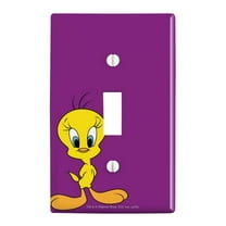 Looney Tunes Tweety Bird Plastic Wall Decor Toggle Light Switch Plate Cover
