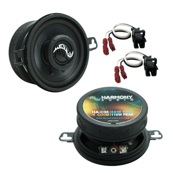 Fits Oldsmobile Intrigue 1998-2002 Front Door Upgrade Speakers Harmony HA-C35