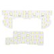 thumbnail image 1 of Linterna LED 10000 lúmenes, 5000 mAh USB recargable 26650 batería incluida, 258 modos de luz, zoom, largo tiempo de trabajo linterna táctica de mano para camping, senderismo, caza, emergencia, 1 of 8