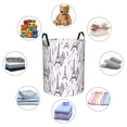 thumbnail image 6 of Goofa Lavender Flowers Printed Circular Hamper,Laundry Basket with Handles,Storage Baskets Foldable,Large Capacity Laundry Hamper-Small, 6 of 8