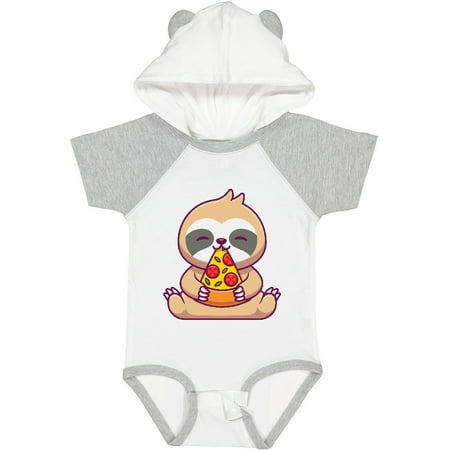 

Inktastic Sloth Pizza Gift Baby Boy or Baby Girl Bodysuit