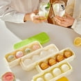 thumbnail image 2 of Large Ice Cubes Tray For Big Ice Ball Space Saving Storage Designs Plastic Molds Easy Releases Kitchen Refrigerator Tool, 2 of 8