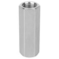 thumbnail image 2 of Hex BSPP Female Thread Check Valve, Fractional BSPP Female Check Valves Stainless Steel Air Check Valve BSPP Female Thread for Water Pipe Connection3/8in, 2 of 8