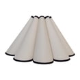 thumbnail image 3 of Cubierta de luz de pared de la lámpara de mesa de tela de pétalos, sombra de luz colgante de moda para apliques de pared, granja, decoración del hogar M, 3 of 10