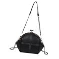 thumbnail image 1 of Bolso de Hombro con Cadena Yuyangstore Pequeño Tipo Cartera Negro, 1 of 8