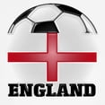 thumbnail image 3 of CafePress - England Soccer Baseball Jersey - Cotton Baseball Jersey, 3/4 Raglan Sleeve Shirt, 3 of 4