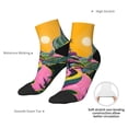 thumbnail image 6 of Rocae Retro Futuristic Landscape for Premium Adult Socks,Comfortable, Breathable, and Durable Socks, Perfect for Everyday Wear, 6 of 7