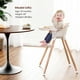 thumbnail image 2 of Fodoss Trona De Madera 3 En 1 para Bebés Y Niños Pequeños,Trona Infantil Convertible Fácil De Limpiar,Silla De Diseño Moderno para Comer De Bebe, 2 of 5