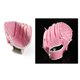 thumbnail image 2 of Guante de entrenamiento para receptor de béisbol, material de poliuretano, hilo de sutura reforzado doble, protectores de mano de felpa, 12,5 pulgadas, amarillo-negro, 2 of 5