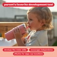 thumbnail image 6 of YAYA My First Travel Tumbler for Preschool & Kids 3+, Insulated Stainless Steel Tumbler with Reusable Silicone Straw & Spill-Proof Lid, Cup Holder Compatible, BPA-Free, 12oz, Sesame Stree Elmo, 6 of 8