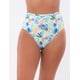 thumbnail image 1 of BOTTOM ALTO TRAJE DE BAÑO AZUL TURQUESA SW DAMA HOJAS XL, 1 of 2